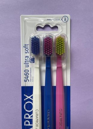 Набір зубна щітка curaprox 5460 ultra soft