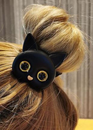Резинка для волос котик