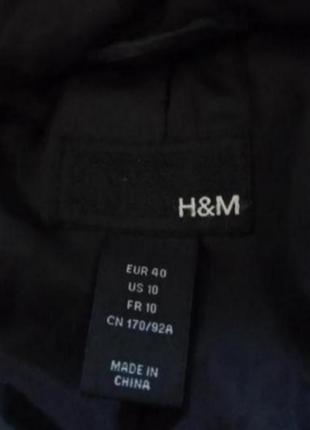 Зимнее, стеганое пальто, куртка с капюшоном от бренда h&m10 фото