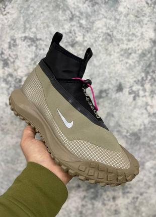 Мужские кроссовки nike acg mountain fly gore-tex khaki 40-41-42-43-44-45