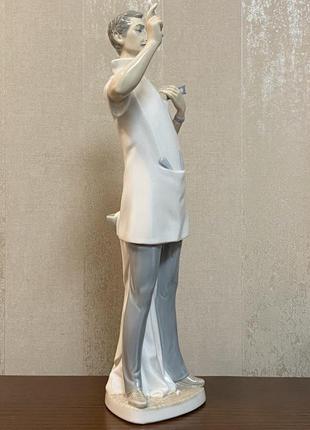 Фарфоровая статуэтка lladro «дантист». 5