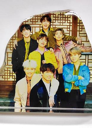 Фотокристал статуетка bts бтс bangtan boys 9,5х11,2 см (4535_244)
