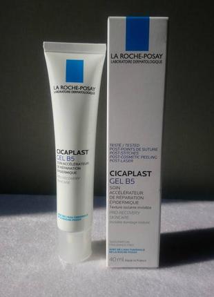 Прострочений гель-догляд для обличчя і тіла la roche-posay cicaplast gel b5 40 мл