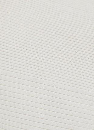 Белая ассиметричная блузка джемпер открытое плечи zara8 фото