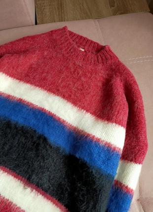 Raga свитер свободного кроя в полоску2 фото