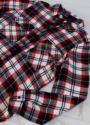 Трендова сорочка в клітку zara