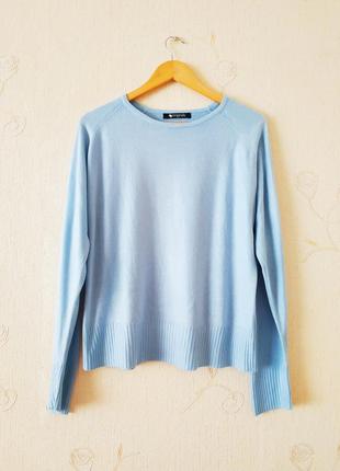 Голубой джемпер originals свитер кофта оверсайз базовый1 фото
