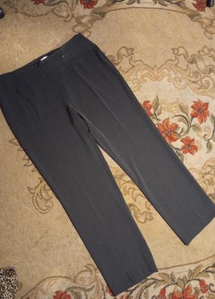 Элегантные,стрейч,серые брюки с молнией впереди,большого размера,latidelo,испания3 фото