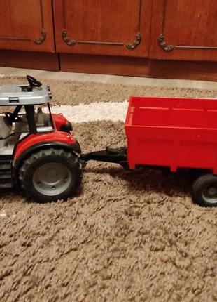 Іграшковий трактор massey ferguson6 фото