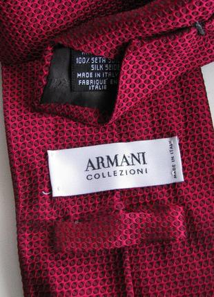 Шелковый галстук armani collezioni2 фото