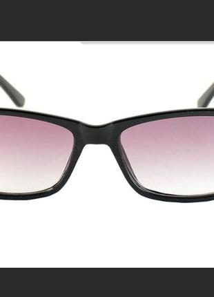 Очки мужские для зрения 035, с диоптриями с тонированной линзой -4,00