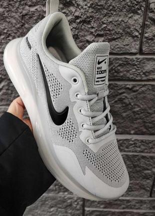 Мужские кроссовки Blau nike zoom демиссион, текстильные