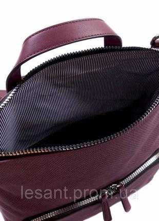 Рюкзак сумка  женский picsrd бордовый8 фото