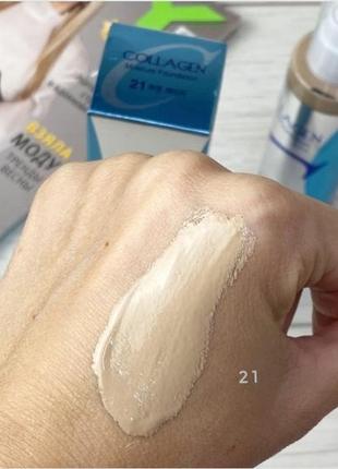 Тональный крем-основа для лица enough collagen moisture foundation spf153 фото