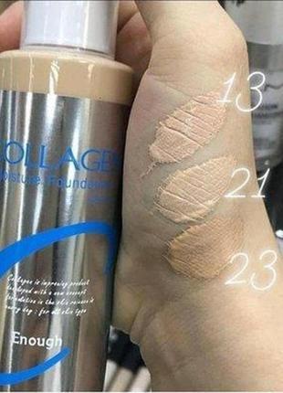 Тональный крем-основа для лица enough collagen moisture foundation spf155 фото