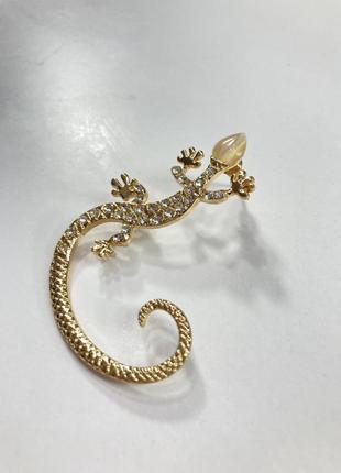 Сережка ящерица 🦎