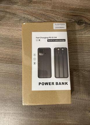 Повербанк power bank wuw tugii-g203 20000 mah 22.5w5 фото