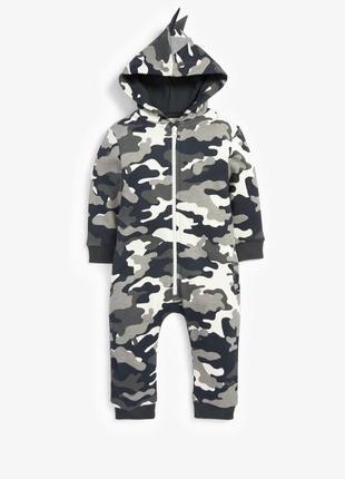 Чоловічок на флісі, ромпер утеплений next 1,5-2 роки