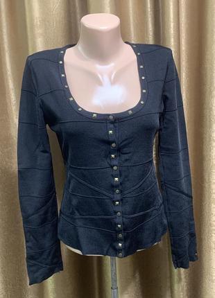 Блузка кофта karen millen черного цвета размер 12-14/ l-xl