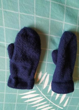 Очень теплые перчатки на искусственном меху
