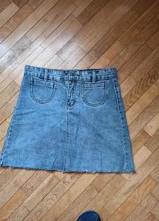 Джинсовая юбка