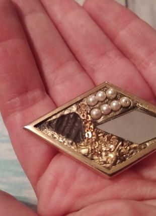 Брошка вінтажна англія