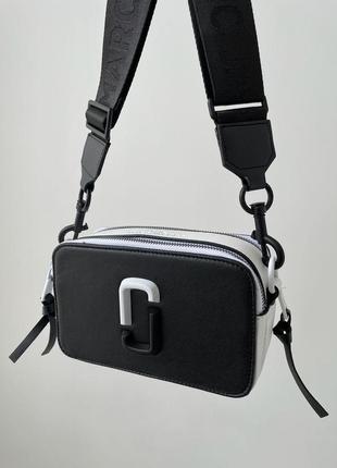 Сумка marc jacobs the snapshot black yin yang