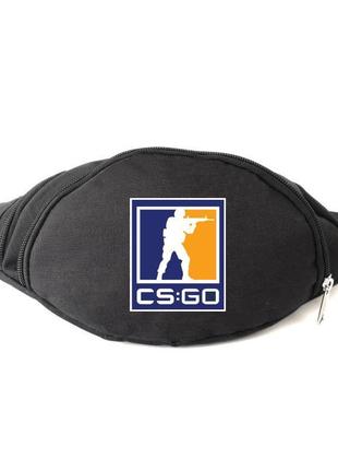 Сумка бананка cs go counter-strike (csgo-004) черный