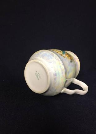 Вершківник молочник порцеляновий позолота зі сплавкою вінтаж н1127