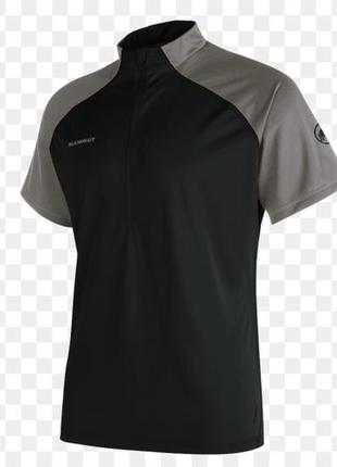 Легка футболка на блискавці від mammut atacazo zip t
