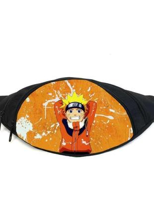 Поясна сумка бананка наруто (gbn07) gear bag чорна