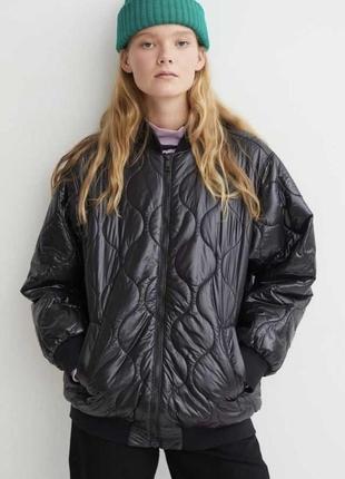 Куртка бомбер пуфер h&amp;m 2