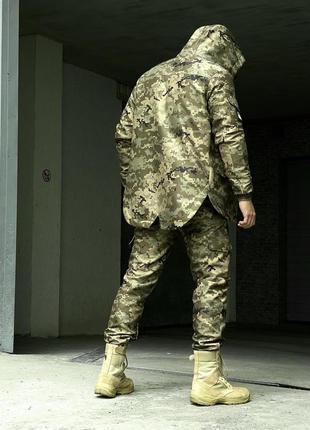 Костюм армейский тактический terra hot саржа, зеленый пиксель. форма зсу.6 фото