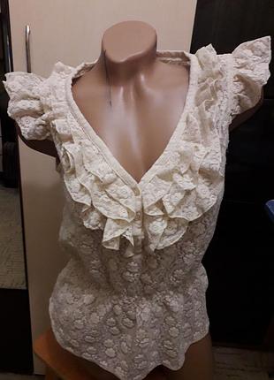 Блуза з мережива стрейч