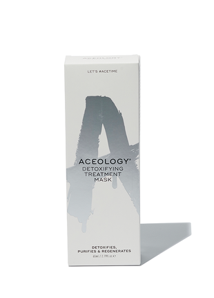 Детокс-маска для эксфолиации и глубокого очищения пор aceology detoxifying treatment mask 65 мл2 фото