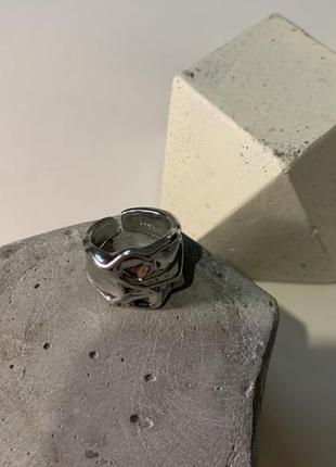 👁️‍🗨️печатка каблучка колечко безформне трендове кільце масивна каблучка