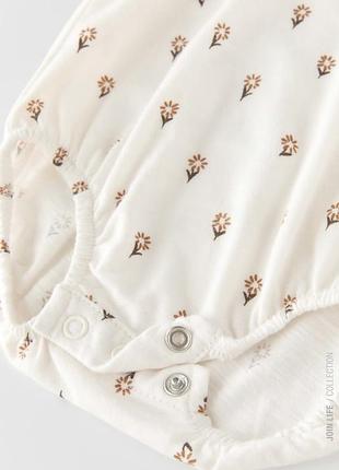 Боді в ромашку zara 5