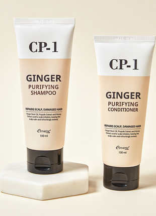 Восстанавливающий кондиционер для волос с корнем имбиря cp-1 ginger purifying conditioner защищает п2 фото