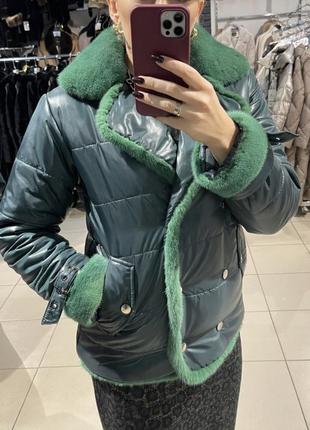 Куртка с норкой