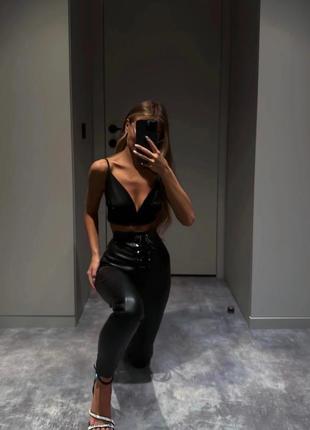 Лосини на шнурівці. з утеплені та без🍒