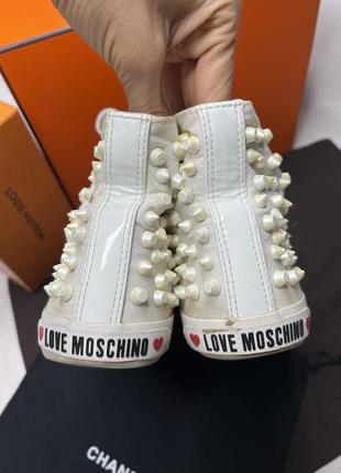 Кеды love moschino оригинал 🇮🇹6 фото