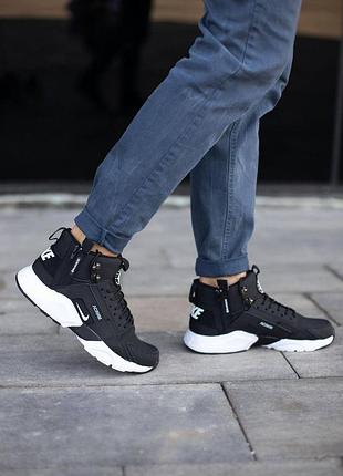 Кроссовки найк nike huarache зимние теплые