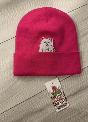 Молодежная шапка -ripndip lord