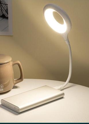 Гнучка світлодіодна портативна usb лампа світильник ліхтарик  для ноутбуків,повербанків