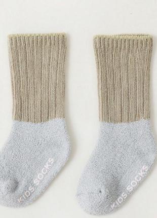 Носки детские носочки теплые плюшевые 6-12 мес 1-3 года3 фото