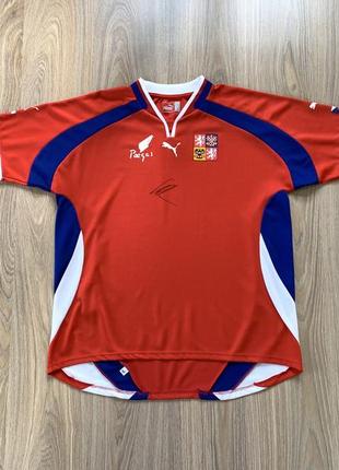 Оригинальная винтажная футбольная джерси puma czech republic 2000-2001