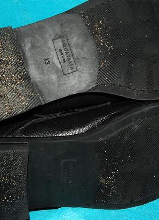 Italy aquatalia кожаные деми ботинки 47 размер7 фото