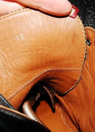 Italy aquatalia кожаные деми ботинки 47 размер6 фото