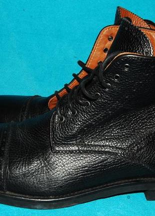 Italy aquatalia кожаные деми ботинки 47 размер8 фото