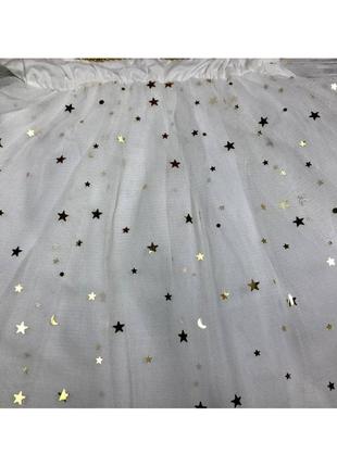 Нарядное праздничное платье для принцессы фатин5 фото